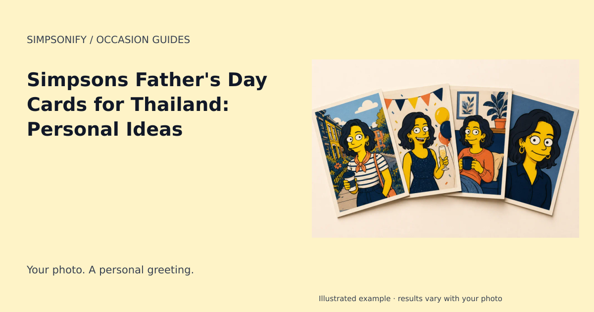 Guide cover: Simpsons Father's Day Cards for Thailand: Personal Ideas