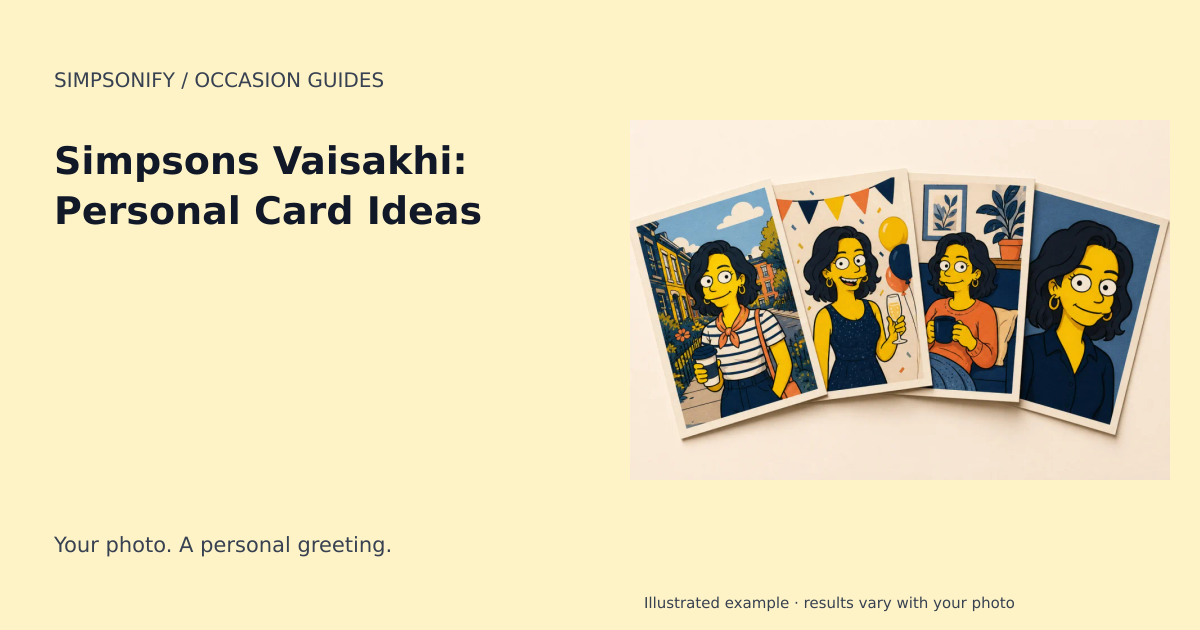 Guide cover: Simpsons Vaisakhi: Personal Card Ideas